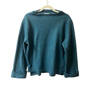 Habitat sweater. Teal color. No size see description for measurements. #10242